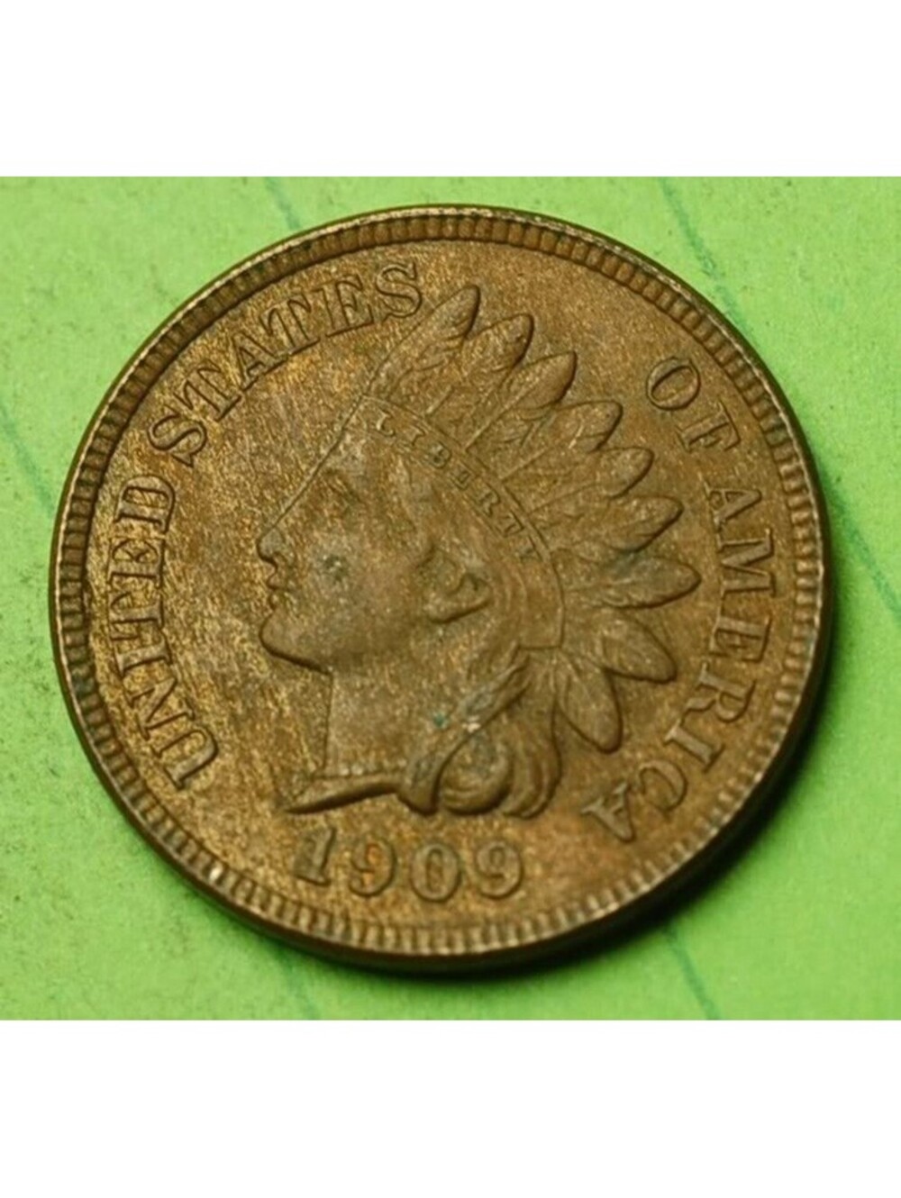 🔥🔥X422 1909 Indian Head Cent Penny 1c - Check Out Our Store old coin 🔥🔥